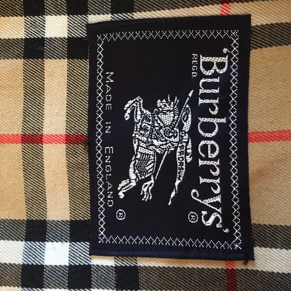 Burberry raincoat, purchased in U.K. in 1990's, gift worn one time - like new